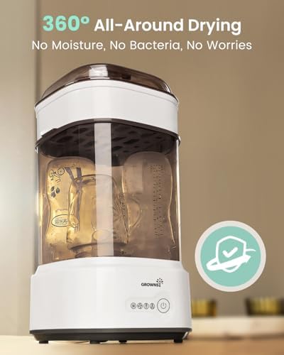 Grownsy Compact Baby Bottle Sterilizer and Dryer - Image 3