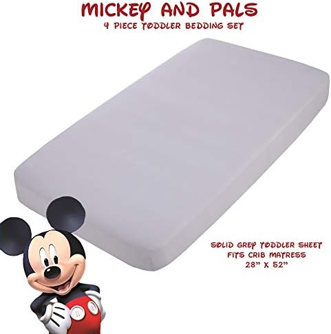 Disney Mickey Mouse and Pals 4 Piece Toddler Bedding Set - Image 4