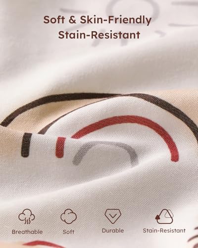 Yoofoss 2-Pack Baby Crib Sheets - Image 2