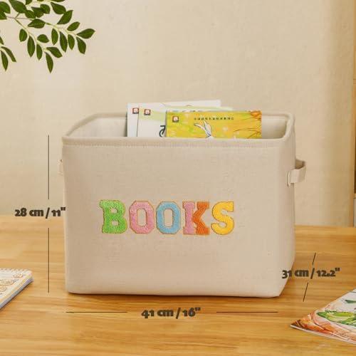 Book Lover Gifts Kids Book Storage Basket - Image 2