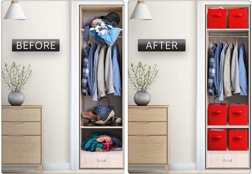 Sorbus Fabric Storage Cubes - Image 4