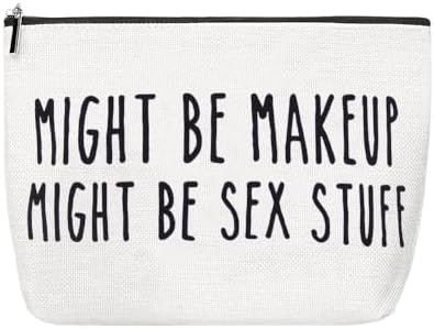 Funny Travel Makeup Bags Gifts for Wife Adult Game Toy Organizer Women Skincare by Sudaporn