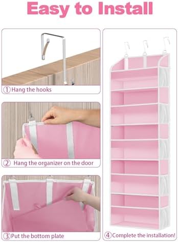 TAHAVICE 2 Pack Over the Door Storage Organizer - Image 7