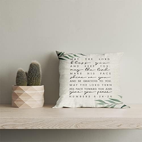 KongMoTree Bible Verse Throw Pillow Cover, Blessing Gift, Scripture Art - Image 3