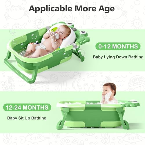 Collapsible Baby Bathtub for Newborns - Image 3