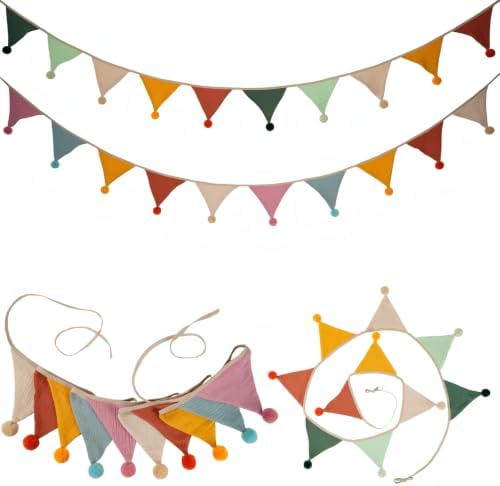2 Pcs Pennant Banner Flags by Unknown