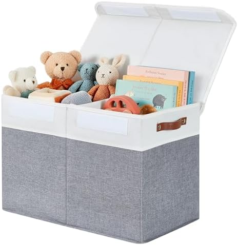 DECOMOMO Large Toy Storage Box, Toy Storage Bins by DECOMOMO