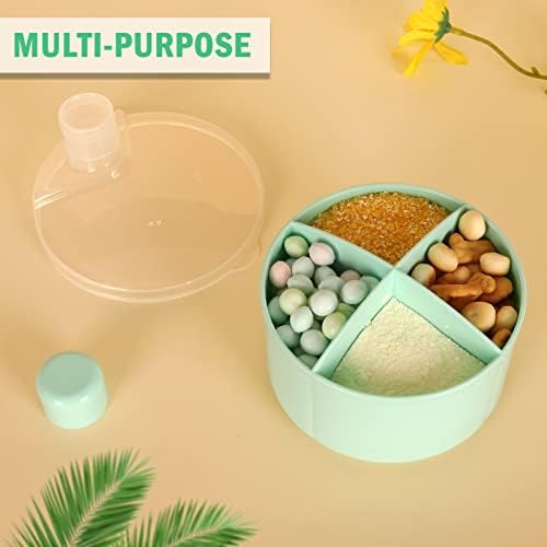 Accmor Formula Dispenser On The Go, Non-Spill Rotating Four-Compartment Formula - Image 5
