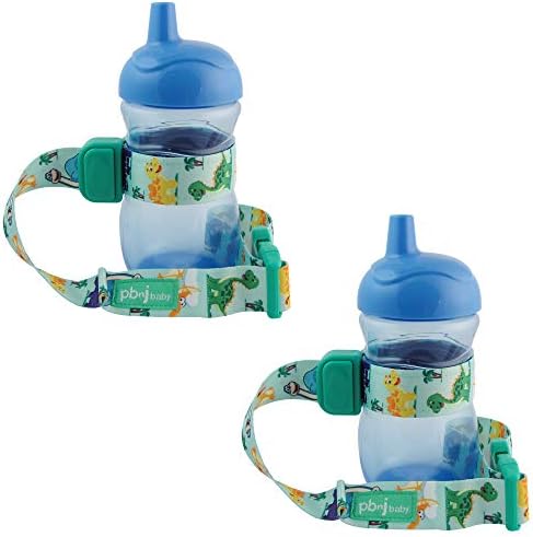 PBnJ Baby SippyPal Sippy Cup Holder Strap Accessory Tether, 2 Pack by PBnJbaby