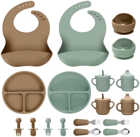 Silicone Baby Feeding Set by JELLDJKSiliconeBabyFeeding