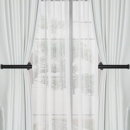 Groleca Adhesive Curtain Holdbacks Curtain Tie Backs, 2 Pack - Image 3
