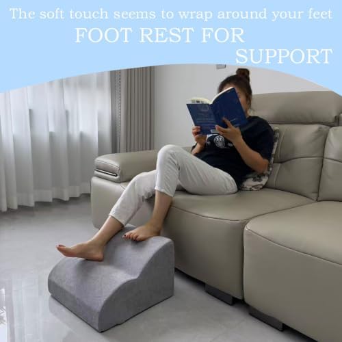 Foot Rest for Under Desk at Work.Multifunctional 3-Tier Foot Stool - Image 6