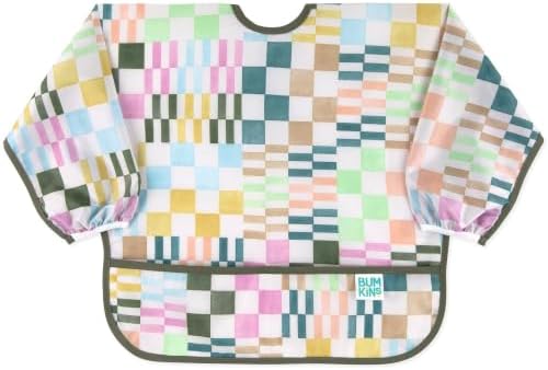 Bumkins Sleeved Bib for Girl or Boy, Baby and Toddler for 6-24 Mos, Essential - Image 2