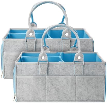 Mr. Pen- Large Baby Diaper Caddy Organizer, 2 Pack by MrPen