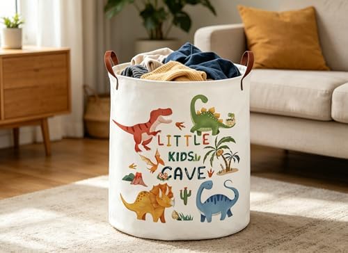 Dinosaur Laundry Basket Animal Hamper - Image 5