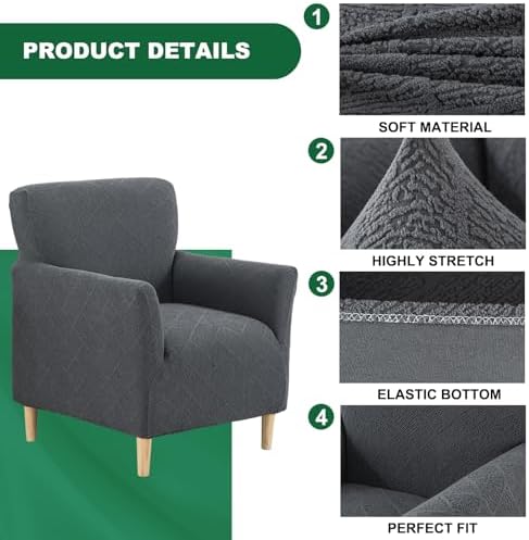 Stretch Chair Covers Armchair Slipcovers - Image 6