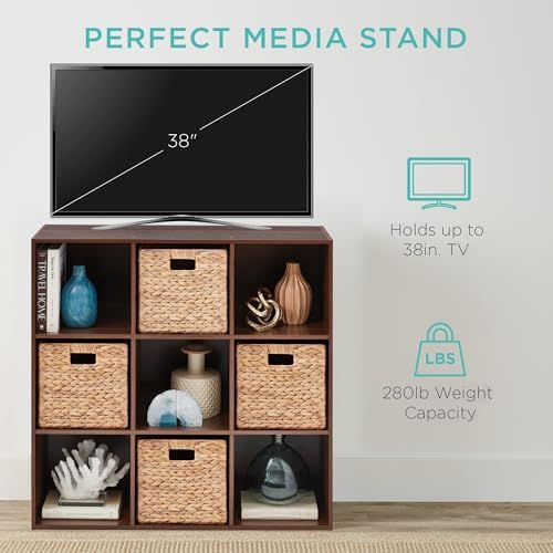 Best Choice Products 9-Cube Storage Organizer, 13.5in Shelf Opening, Display - Image 5