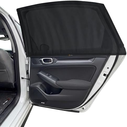 EcoNour Car Window Screen for Honda Honda Civic 2 Pack by EcoNour