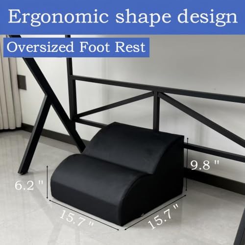 Foot Rest for Under Desk at Work.Multifunctional 3-Tier Foot Stool - Image 2