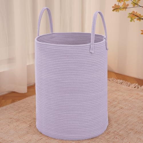 JMvicyroam 80L Cotton Rope Laundry Basket Hamper by JMvicyroam