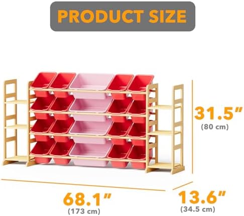SpaceAid Toy Storage Organizer - Image 2