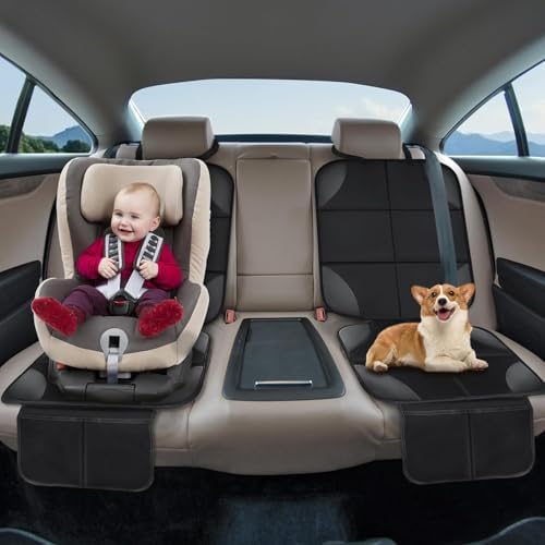 Car Seat Protector, Ponjson Auto Car Leather Seats Waterproof Thick - Image 7