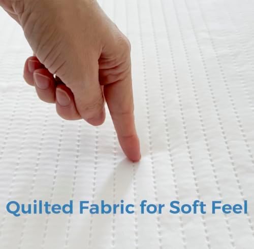 Dreamology Crib Mattress Protector Waterproof, Waterproof, 2 Pack - Image 4