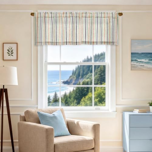 jinchan Linen Boxter Stripe Valances - Image 6