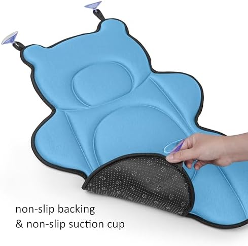 Baby Bath Cushion Mat, Soft Newborn Bathtub Pad - Image 3