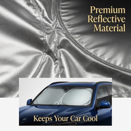 Foldable Windshield Sun Shade for Car, SUV - Image 3