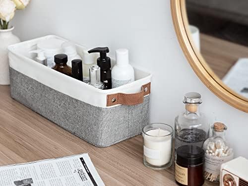 StorageWorks Narrow Storage Bins, Small Baskets - Image 5