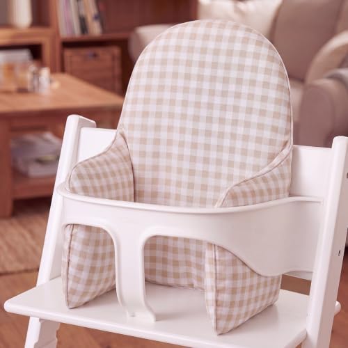 Novabright Ruffle Gingham Baby Highchair Cushion by Unknown