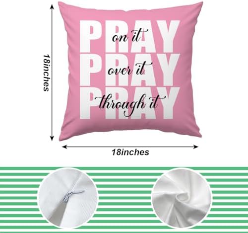 KongMoTree Bible Verse Pillow, Christian Holy Bible Prayer Pillow Covers - Image 2