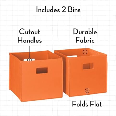 RiverRidge 2 Pc Folding Storage Bin Set, No Size - Image 4