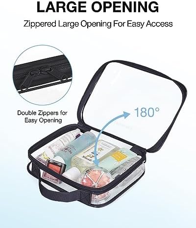 BAGSMART Clear Toiletry Bag - Image 3