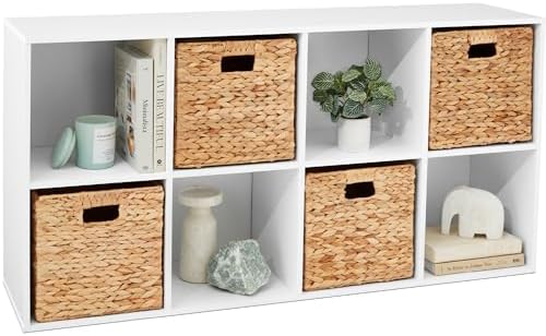 Best Choice Products 8-Cube Storage Organizer, 11in Shelf Opening, Display Shelf by Unknown