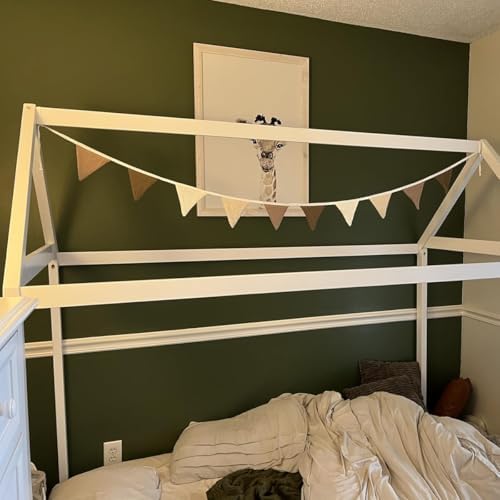 19.6ft Pennant Banners Bunting Flags, Garland Triangle Banners Fabric - Image 5