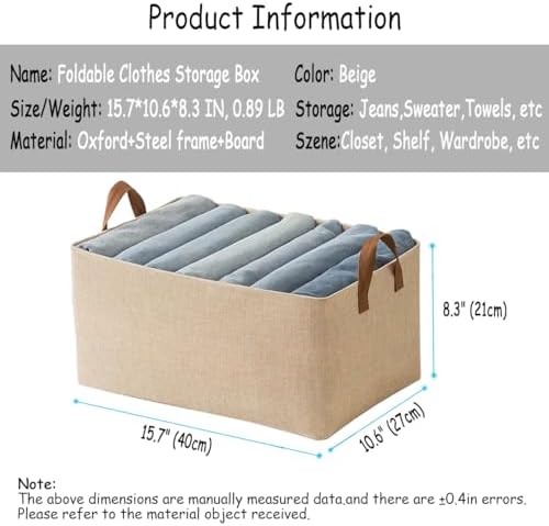 AARAINBOW Linen Closet Organizer Storage Bin - Image 2