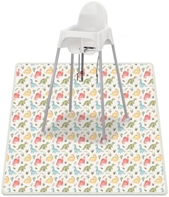 Baby Splat Mat for Under High Chair by CoolaPeach