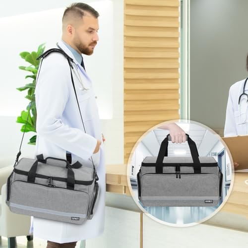 LEFOR·Z Medical Bag Home Health Nurse Bag Empty First Aid Storage Bag - Image 6
