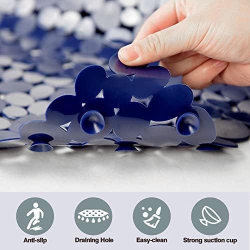 Pebble Shower Mat for Bathtub Non Slip 35"X16" - Image 4