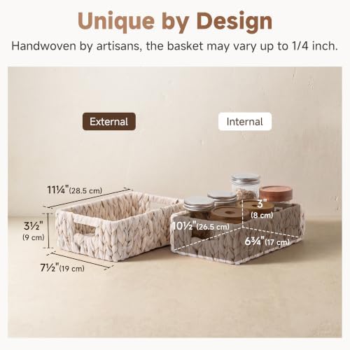 StorageWorks Wicker Baskets for Storage - Image 3