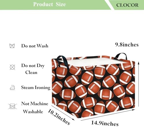 CLOCOR Rectangular Storage Basket Empty, Gift Basket, Waterproof Storage Bin - Image 6