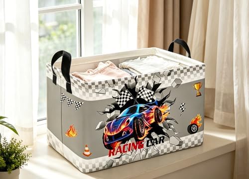 Essme Rectangular Kids Baskets, Car Storage Box, Cute Basket - Image 5