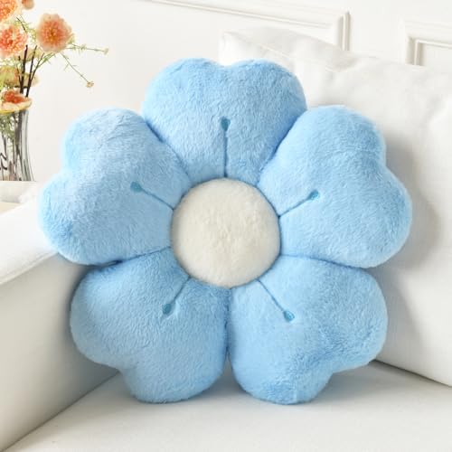 Flower Pillow, Cute Daisy Decorative Throw Pillows, 19.6 Inches by Ddliury