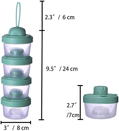 4 Layers Baby Milk Powder Formula Dispenser on The go, Baby Formula Containers - Image 7