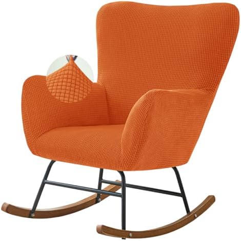 Levoberg Nursery Rocking Chair Cover Stretch Rocker Glider Chairs Cover by Levoberg