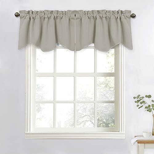 NICETOWN 18 Inch Length Short Curtain Valances Privacy - Image 4