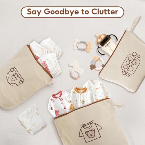 7PCs Diaper Bag Organizer Pouches - Image 6