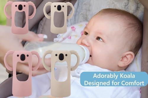2 Pcs Silicone Sleeve for Dr. Brown Narrow Glass Baby Bottle 8 oz - Image 6